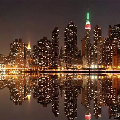 

High Quality Custom 3D Photo Wallpaper City Night View Living Room TV Backdrop Home Decor Mural Wallpaper For Bedroom Walls 3D