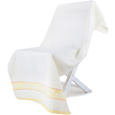 

Sanli Cotton Dazzling Maple Leaf Large Towel 70x140cm Soft&comfortable Bath towel