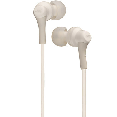 

JVC FX26 new generation of the same color line ear portable music headphones high magnetic neodymium magnetic ring unit white