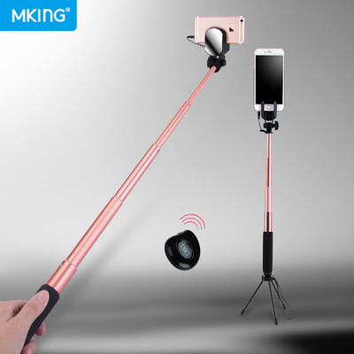 

MKING Коаксиальный рычаг Управление проводным соединением Bluetooth Большая зеркальная телефонная камера Apple Huawei oppo vivo Universal