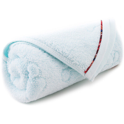 

Jingdong Supermarket Sanli cotton net grid embroidered facial towel 3 installed wash towel independent packaging 34 × 75cm