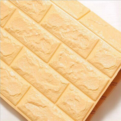 

Colomac PVC 3D embossed brick pattern wall paper modern self adhesive bedroom living room hotel dormitory waterproof wallpaper