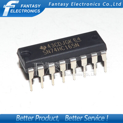 

50PCS SN74HC165N DIP16 SN74HC165 DIP 74HC165N 74HC165 new and original IC free shipping