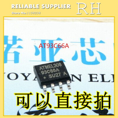 

100pcs/lot AT93C66 AT93C66A-10SU-2.7 SOP8 Memory