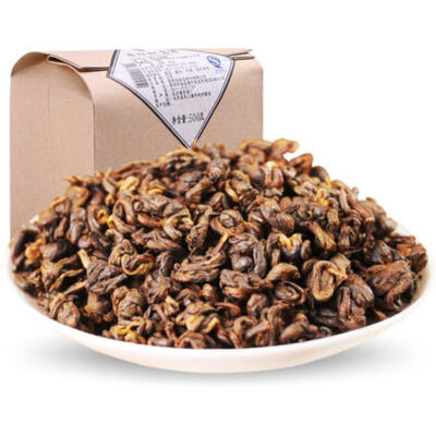 

C-PE099 Yunnan Fengqing Dianhong Black tea In bulk red kung red Biluo tea 500g