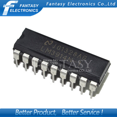 

10PCS LM3914N-1 DIP18 LM3914-1 DIP LM3914N new and original IC free shipping