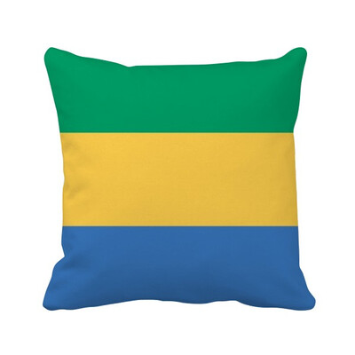 

Gabon National Flag Africa Country Square Throw Pillow Insert Cushion Cover Home Sofa Decor Gift