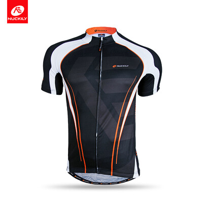 

NUCKILY Quick Dry bike clothing summer short sleeve road cycling jersey NJ512