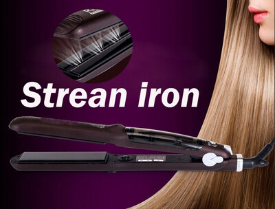 

Выпрямитель для волос Hair Flat Iron Professional Steampod Hair Straightener Steam