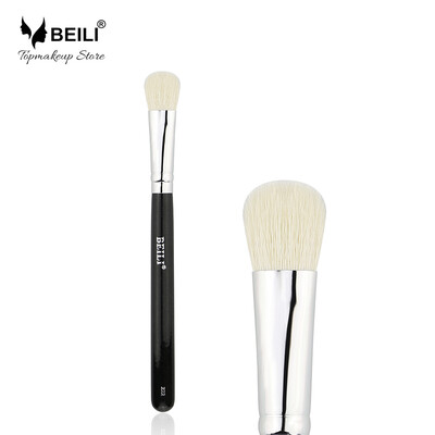 

BEILI 222 Single Black Natural Goat Hair Eye Blender Smoky effect tool Cosmetic Makeup Brushes