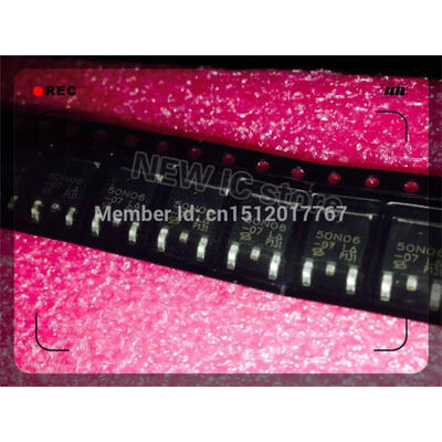 

20pcslot SQD50N06-07L-GE3 SQD50N06-07L 50N06-07L TO-252 100 NEW Free Shipping