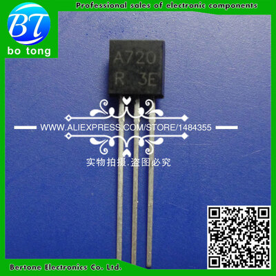 

50pcs/lot 2SA720-R 2SA720 A720-R A720 TO-92