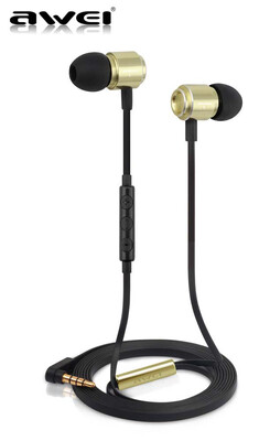 

s10hi 3.5mm металла стерео шум изоляции hi - fi в уши наушники музыку гарнитуры наушники с микрофоном тяжелых басс