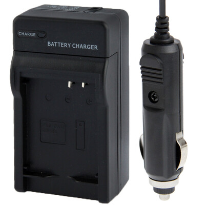 

Digital Camera Battery Car Charger for Olympus Li-40B Li-42BBlack