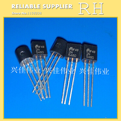

50pcslot 2N5460 JFET P-CH 40V 031W TO-92