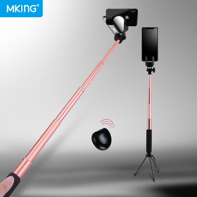 

MKING Selfie lever Bluetooth Wire Control Large Mirror Phone Camera Apple Huawei oppo vivo Universal