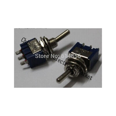

50PCS 3PIN SPDT Mini Toggle Switch ON/ON