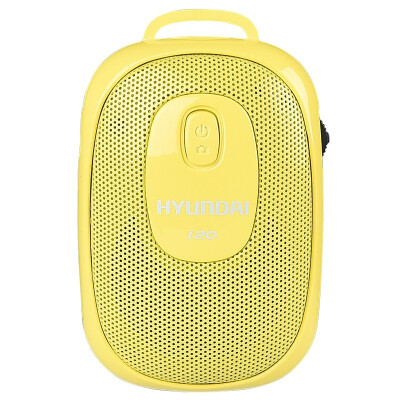 

Hyundai (HYUNDAI) i20 mini speaker / self-timer fashion colorful, ultra-light mini, mobile phone call yellow