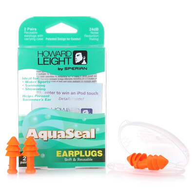 

Honeywell Earplug Aqua Hydrophilic Sport Swimming Bath Waterproof Earplugs R-01684 4 Pack