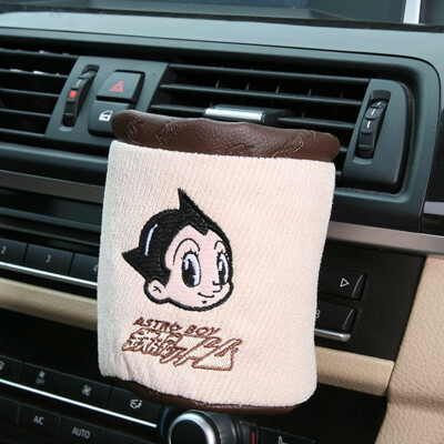 

Iron arm Astro Boy car sun visor tissue box car interior decoration cartoon red black XSJ-20