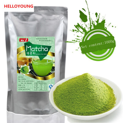 

C-TS009 China 1000g Matcha Green Tea Powder 100 Natural Organic slimming tea reduce weight loss food