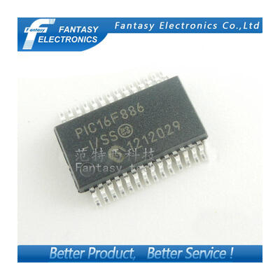 

10PCS PIC16F886-ISS SSOP28 PIC16F886 SSOP 16F886 SMD Enhanced Flash Microcontrollers new&original IC free shipping