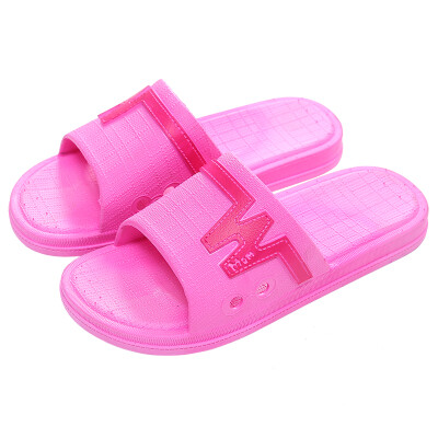 

Antarctic Nanjiren slippers female M word bathroom shower home sandal rose red 38 yards 19D015