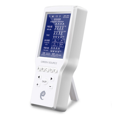 

Зеленый источник воздуха e steward формальдегидный детектор home 4.0 TVOC сухое и влажное время формальдегид означает переносной датчик воздуха