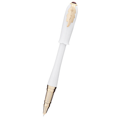 

Picasso pimio pen financial special fine pen lady office adult writing student with 038mm Irene series 986 pearl white