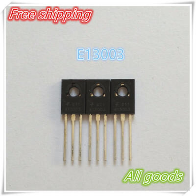 

Free Shipping 100PCS MJE13003 E13003-2 E13003 Transistor TO-126