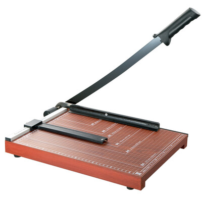 

Coix B4 wooden paper cutter paper cutter paper cutter paper cutter 380305mm red B2787