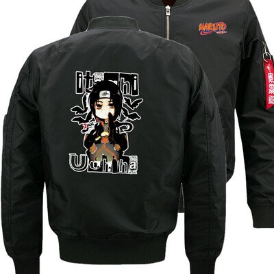 

fashion ITANHI One piece Bomber Flight Flying Jacket Winter thicken Warm Zipper Men Jackets Anime Mens Casual Coat