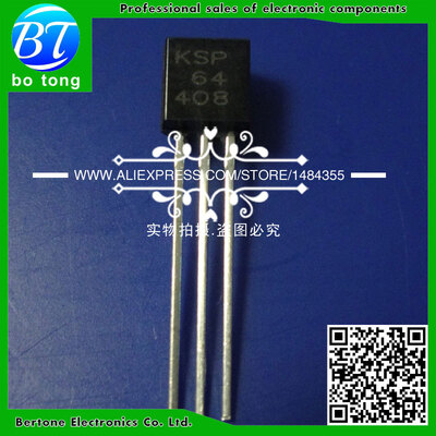 

1000PCS KSP64 30V0.5A P -channel power transistor