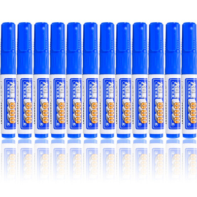 

BAOKE BAOKE MP270 large capacity marker pen blue 12 pcs box