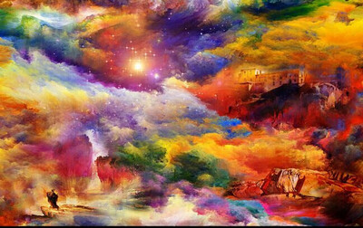 

3D photo wallpaper KTV bar ceiling 3D large mural Star Universe TV backdrop wallpaper bedroom living room wallpaper mural