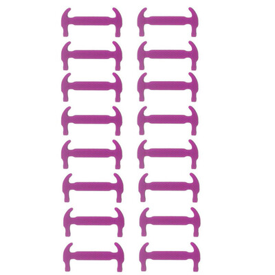 

JUP 1 set 16 Roots Lazy Shoelaces Laces Shoelace Buckle Flat Square Head Bracelet Canvas Leisure Sports Shoes Silicone Elastic