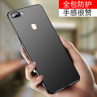 

STERFOR oppor11s mobile phone case protector all-inclusive drop-resistant scrub hard female female models shell - black