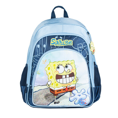 

Dawn M & G Stationery SpongeBob Squarepocket children&39s cartoon three-tier backpack blue 430mm 320mm QBBN3004