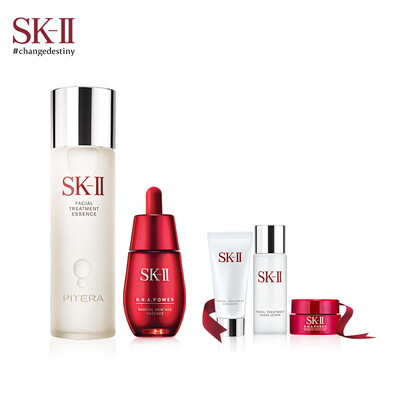 

SK-II Micro Moxibustion Rejuvenation Repair Set (Micro Muscle Repair Cream 50g + Micro Moxibustion Repair Eye Cream 15g) (эмульсионный крем, увлажняющий затухание тонких линий к глазам)
