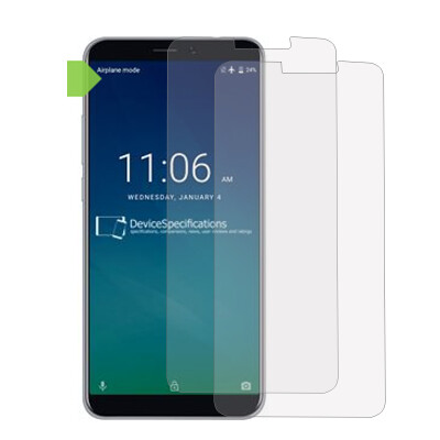

2Pack GiGiboom Premium High Quality HD Crystal Clear Tempered Glass Screen Protector for KEECOO P11 Screen Film