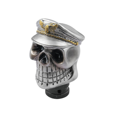 

Ryanstar Racing New Style Universal Cool Resin Soldier Skull Head Gear Shift Knob
