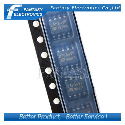 

10PCS M25P16-VMN6TP SOP8 M25P16-VMN6 SOP 25P16VP SMD new&original IC free shipping