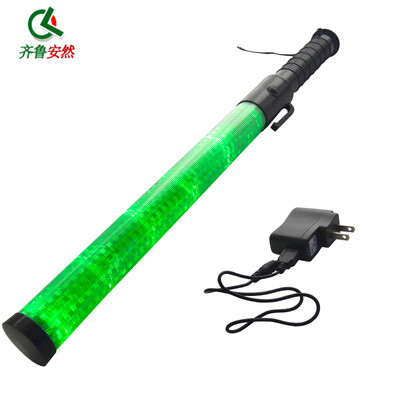 

Qilu Enron rechargeable traffic baton glow stick glow stick red LED baton green warning baton LED
