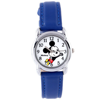 

Disney watch children's watch boy blue mickey belt quartz watch 54021L