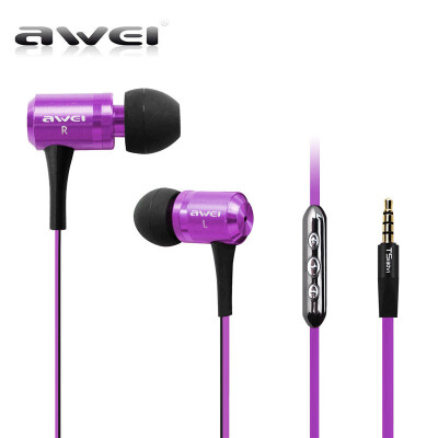 

TS-130vi 3.5mm Metal Stereo Noise-isolating Hi-fi In-ear Earphones Heavy Bass Music Headset Headphones with microphone