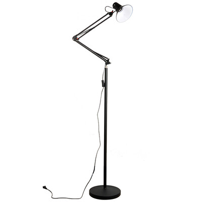 

Dao Yuan bright eyes LED floor lamp 5W warm living room bedroom floor lamp modern simple study work piano mahjong lamp ML626 black