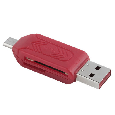 

New Reliable Micro USB OTG TF/SD Card Reader for Cell Phone PC