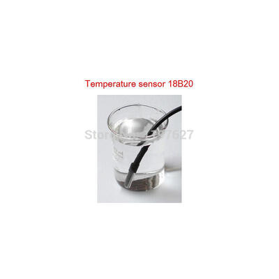 

5pcs/lot DS18B20 Stainless steel package 1 meters waterproof DS18b20 temperature probe temperature sensor 18B20 in stock high quality