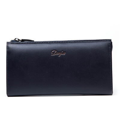 

DANJUE Mens Wallets Genuine Leather Luxury Cowskin businessman purse High Quality Men Clutch Bag Big Capacity Coin Pocket