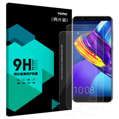 

[2-Pack - полноэкранное покрытие] YOMO Huawei слава V10 закаленная пленка пленка для мобильного телефона защитная пленка устойчивая к царапинам взрывозащищенная